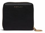 REPLAY Zip Around Wallet Black