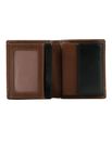 CHIEMSEE Leather Wallet Brown / Black