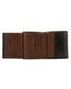 CHIEMSEE Leather Wallet Brown / Black