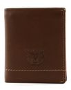 CHIEMSEE Leather Wallet Brown / Black