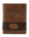 CHIEMSEE Leather Wallet Cognac