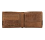 CHIEMSEE Leather Wallet Cognac