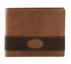 CHIEMSEE Leather Wallet Cognac