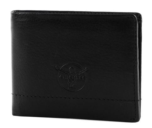 CHIEMSEE Leather Wallet Black / Brown