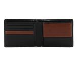 CHIEMSEE Leather Wallet Black / Brown