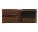 CHIEMSEE Leather Wallet Brown / Black