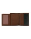 CHIEMSEE Leather Wallet Brown / Black