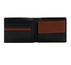 CHIEMSEE Leather Wallet Black / Brown