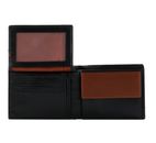CHIEMSEE Leather Wallet Black / Brown