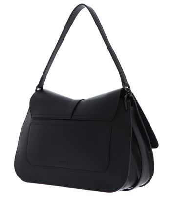 FURLA shoulder bag Flow Top Handle L Nero | Buy bags, purses