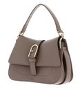 FURLA Flow Mini Top Handle Greige