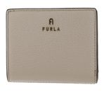 FURLA Camelia Compact Wallet S Fullmoon + Greige + Cognac h int. FURLA Camelia Compact Wallet S Fullmoon + Greige + Cognac h int.