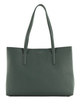 COCCINELLE Swap Handbag Grained Leather Kale Green