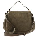 COCCINELLE Coccinelle Sole Suede Handbag Coffee COCCINELLE Coccinelle Sole Suede Handbag Coffee