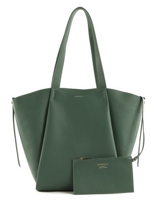 COCCINELLE Boheme Handbag Grained Leather Kale Green