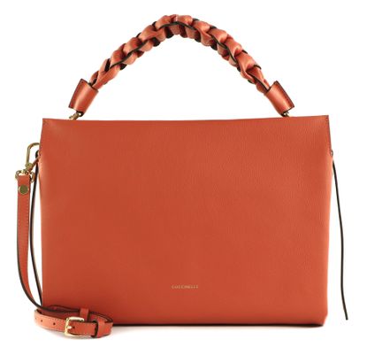 COCCINELLE Boheme Grana Double Hand Bag Tangeri / Garn. Re