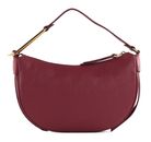 COCCINELLE Priscilla Handbag Grained Leather Garnet Red