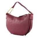 COCCINELLE Priscilla Handbag Grained Leather Garnet Red