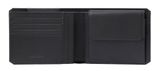PIQUADRO Brief2 Wallet with Coin Pocket RFID Black PIQUADRO Brief2 Wallet with Coin Pocket RFID Black