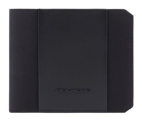 PIQUADRO Brief2 Men´s Wallet With Flip Up ID Window Black