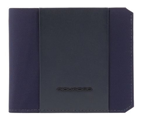 PIQUADRO Brief2 Men´s Wallet With Flip Up ID Window Night Blue