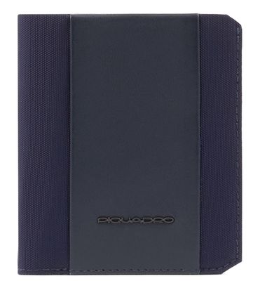 PIQUADRO Brief2 Vertical Wallet Night Blue