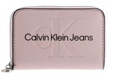 Calvin Klein Accordion Zip Around Pale Conch Calvin Klein Accordion Zip Around Pale Conch