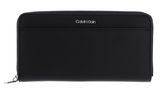 Calvin Klein CK Must Zip Around Wallet CK Black