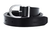 Calvin Klein CK Must Metal Loop Round Belt 25MM W110 CK Black Calvin Klein CK Must Metal Loop Round Belt 25MM W110 CK Black