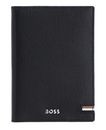 HUGO BOSS Iconic Passport Case Black