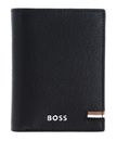 HUGO BOSS Iconic Trifold Card Case Black HUGO BOSS Iconic Trifold Card Case Black