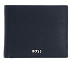 HUGO BOSS Classic Grained Card Case Dark Blue HUGO BOSS Classic Grained Card Case Dark Blue
