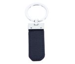 HUGO BOSS Classic Grained Keyring Dark Blue