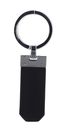 HUGO BOSS Classic Grained Keyring Black