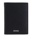 HUGO BOSS Classic Grained Card Case Black HUGO BOSS Classic Grained Card Case Black