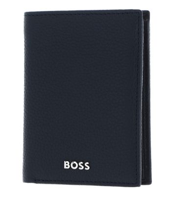 HUGO BOSS Classic Grained Card Case Dark Blue