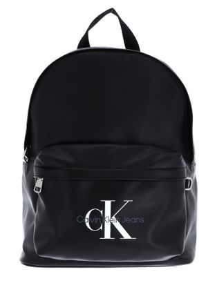 Calvin Klein CKJ Monogram Soft Soft Campus Backpack 40 Black