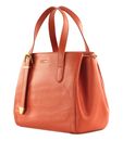COCCINELLE Coccinelle Gleen Handbag Grained Leather Tangerine