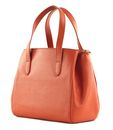 COCCINELLE Coccinelle Gleen Handbag Grained Leather Tangerine