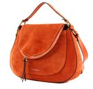 COCCINELLE Coccinelle Sole Suede Handbag Tangerine
