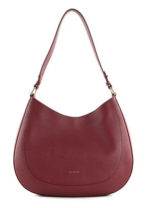 COCCINELLE Sole Handbag Bottalatino Leather Garnet Red