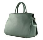 COCCINELLE Blue Soft Handbag Grained Leather Kale Green