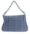 KARL LAGERFELD K / Kushion Chain Fold Tote Steel Blue KARL LAGERFELD K / Kushion Chain Fold Tote Steel Blue
