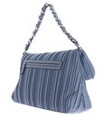 KARL LAGERFELD K / Kushion Chain Fold Tote Steel Blue KARL LAGERFELD K / Kushion Chain Fold Tote Steel Blue
