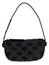 KARL LAGERFELD K / Seven Shoulder Bag Black