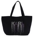 KARL LAGERFELD K / Signature Shopper Black KARL LAGERFELD K / Signature Shopper Black