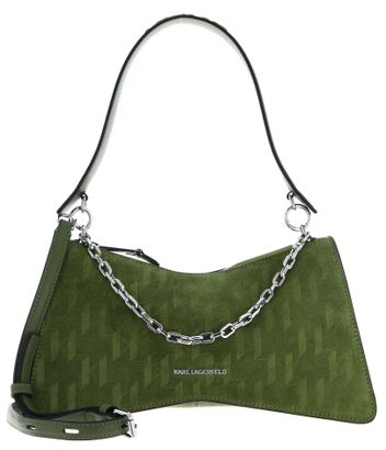 KARL LAGERFELD K / Seven Element Shoulder Bag Olive