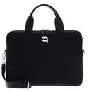 KARL LAGERFELD K / Ikonik 2.0 Neoprene Laptop Bag Black KARL LAGERFELD K / Ikonik 2.0 Neoprene Laptop Bag Black
