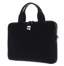 KARL LAGERFELD K / Ikonik 2.0 Neoprene Laptop Bag Black KARL LAGERFELD K / Ikonik 2.0 Neoprene Laptop Bag Black