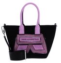 KARL LAGERFELD Icon K Mini Shopper Black